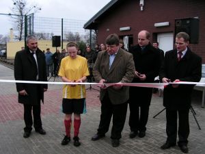 Otwarcie boiska Orlik 2012 w Gostkowie