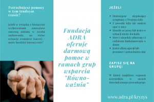 Grupy wsparcia ADRA - ulotka str. 2