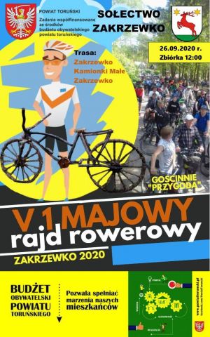 Rajd Rowerowy w Zakrzewku