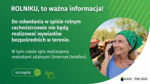 Komunikat Dyrektora Centralnego Biura Spisowego w sprawie wywiadów bezpośrednich