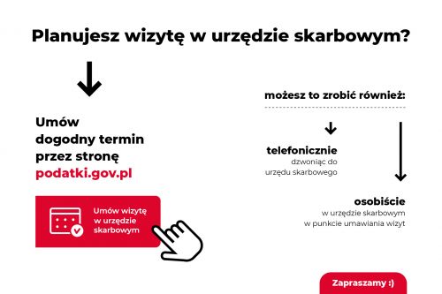 Fundusze pomocowe Umów wizytę w urzędzie skarbowym - nowa usługa KAS rusza w całym kraju