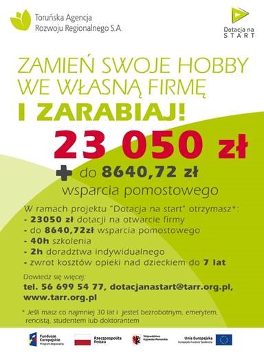 Plakat dotyczący projektu