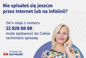 Od 4 maja br. pracę rozpoczynają rachmistrzowie telefoniczni