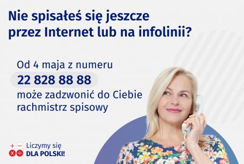 Rachmistrzowie w Gminie Łysomice zaczęli telefonować