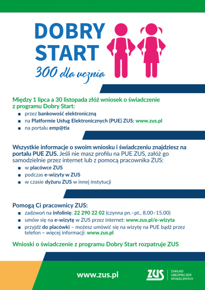 infografika Dobry Start 300