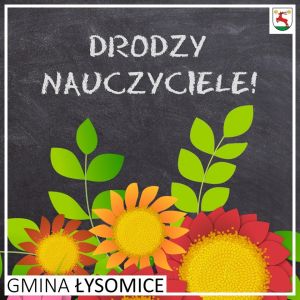 Grafika wektorowa z napisem Dzień nauczyciela