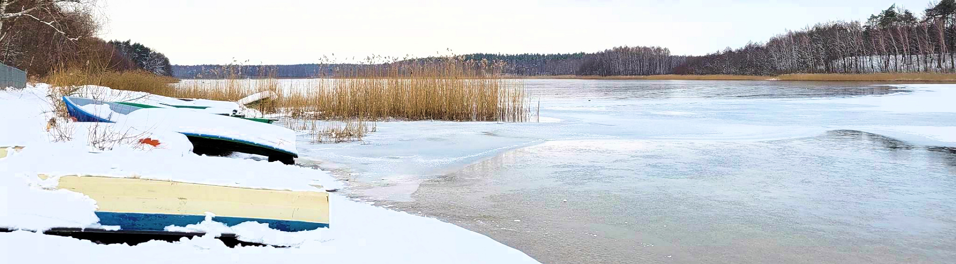Łysomice - zimowy krajobraz