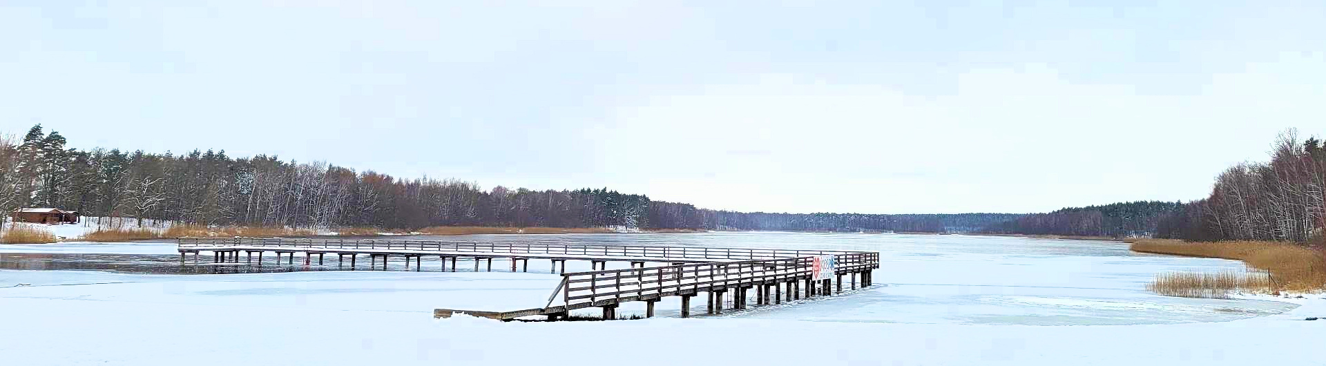 Łysomice - zimowy krajobraz