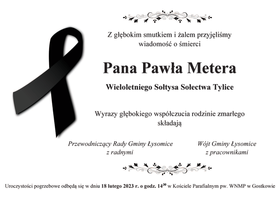 Wyrazy głębokiego współczucia