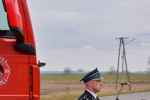 Oficjalnie przekazano nowy ciężki samochód ratowniczo-gaśniczy dla OSP w Kamionkach Dużych