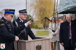 Oficjalnie przekazano nowy ciężki samochód ratowniczo-gaśniczy dla OSP w Kamionkach Dużych