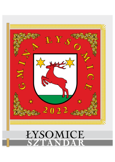 Sztandar Gminy Łysomice - 1