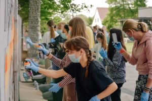 Otwarcie terenu przy łysomickiej Galerii Spotkań