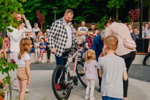 Otwarcie terenu przy łysomickiej Galerii Spotkań