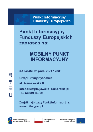 Mobilny Punkt Informacyjny Funduszy Europejskich