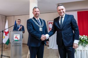 Sztandar Gminy Łysomice