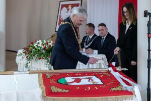 Sztandar Gminy Łysomice