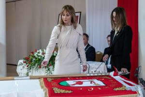 Sztandar Gminy Łysomice
