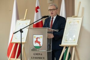 Sztandar Gminy Łysomice