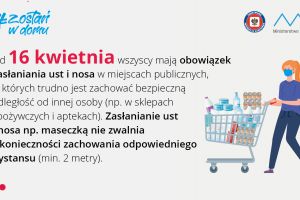 Zalecenia dotyczące noszenia maseczek