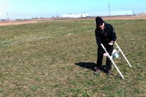 Archeolodzy badający rondele na terenie Gminy Łysomice