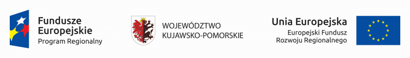 Logotypy Unii Europejskiej, Urzędu Marszałkowskiego i projektu