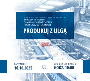 Bezpłatny webinar dla branży spożywczej i tworzyw sztucznych