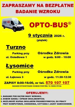 Optobus badanie wzroku