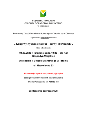 Krajowy System eFaktur - nowy obowiązek