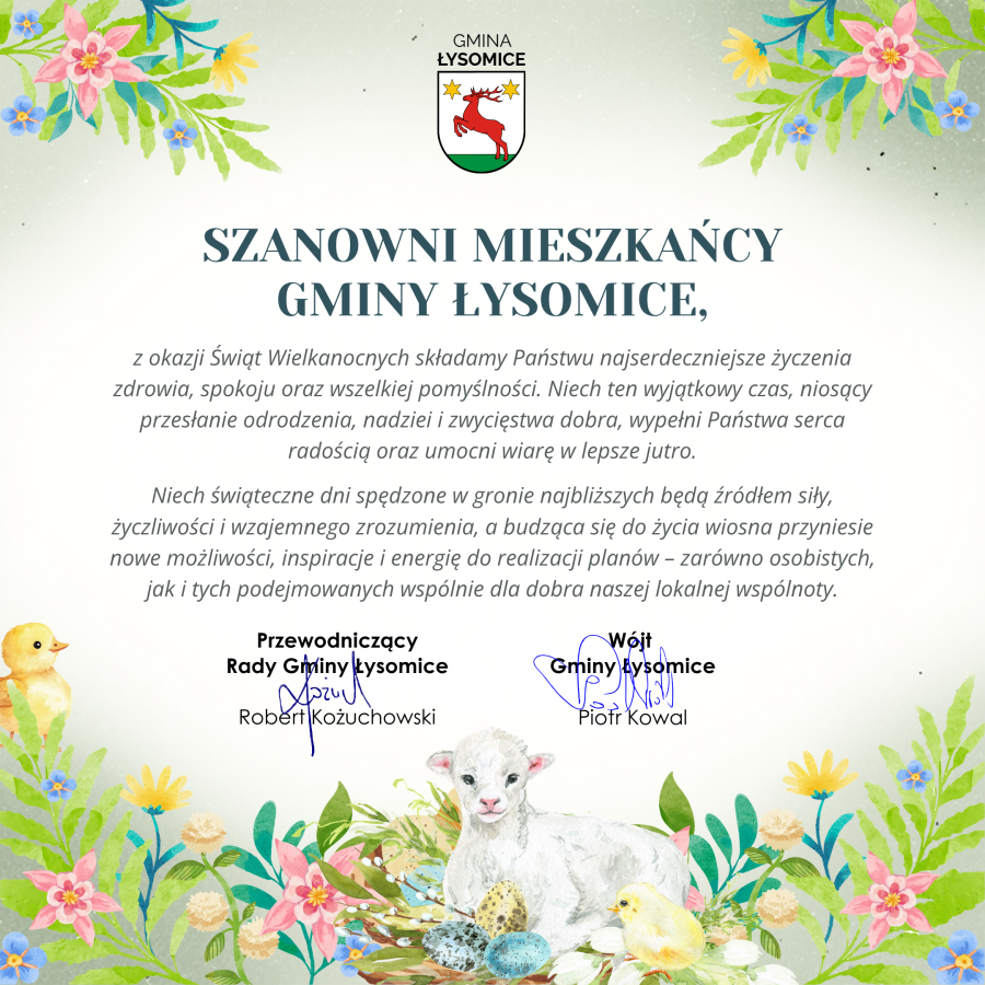 Życzenia Wielkanocne