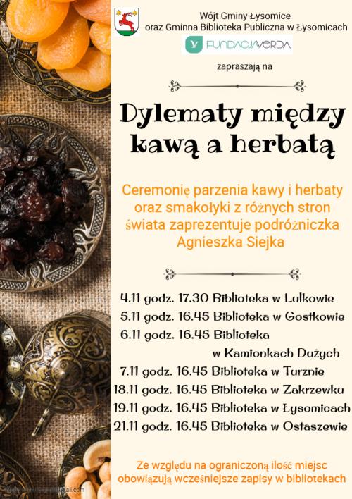 Dylematy między kawą a herbatą