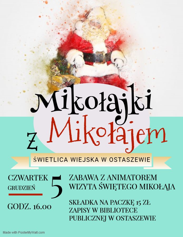 Mikołajki w sołectwie Ostaszewo