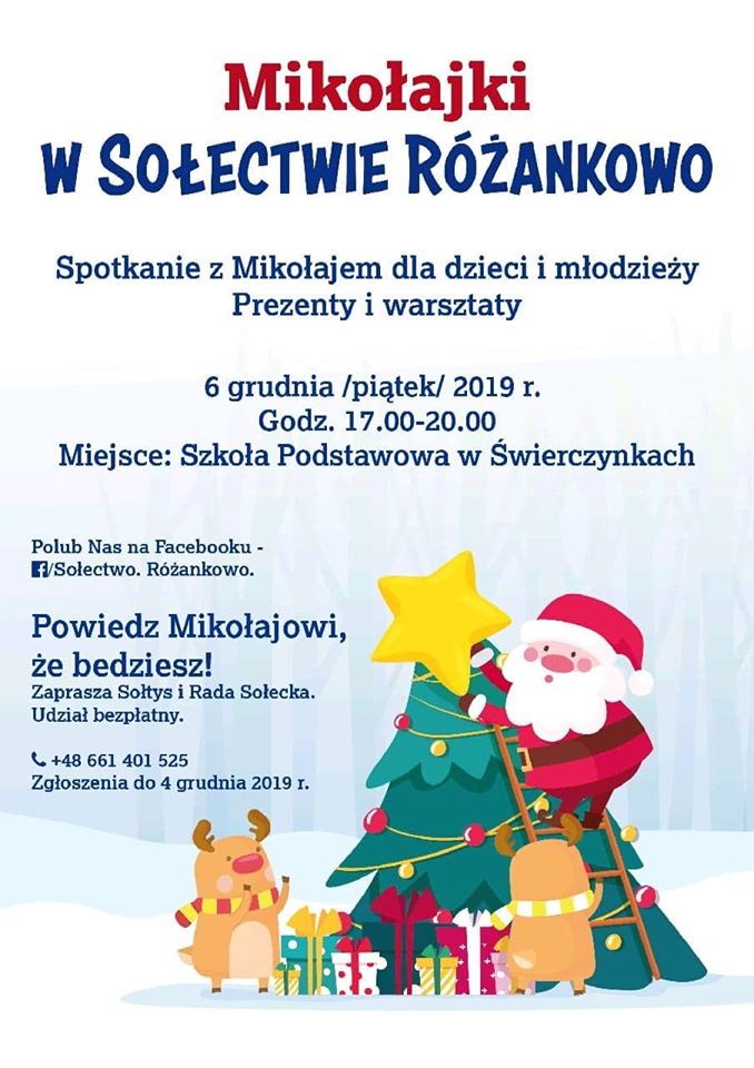 Mikołajki w sołectwie Różankowo