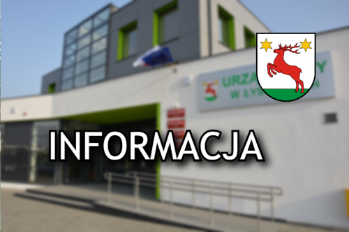 Informacja dla mieszkańców gminy Łysomice