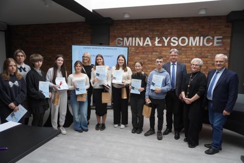 Gminny konkurs ortograficzny "O pióro Wójta Gminy Łysomice"