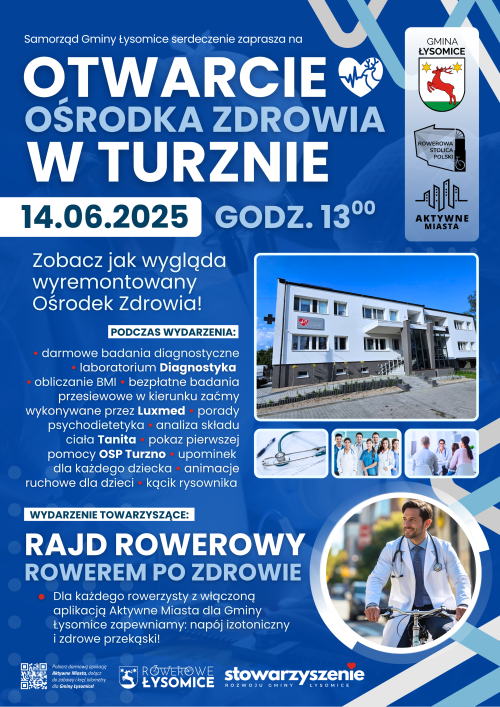 Otwarcie wyremontowanego ośrodka zdrowia w Turznie