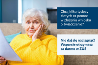 Świadczenie wspierające bez pośredników – ZUS pomaga za darmo!
