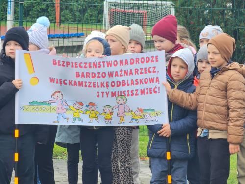 Akcja „Kamizelka dla pierwszaka” w Gminie Łysomic