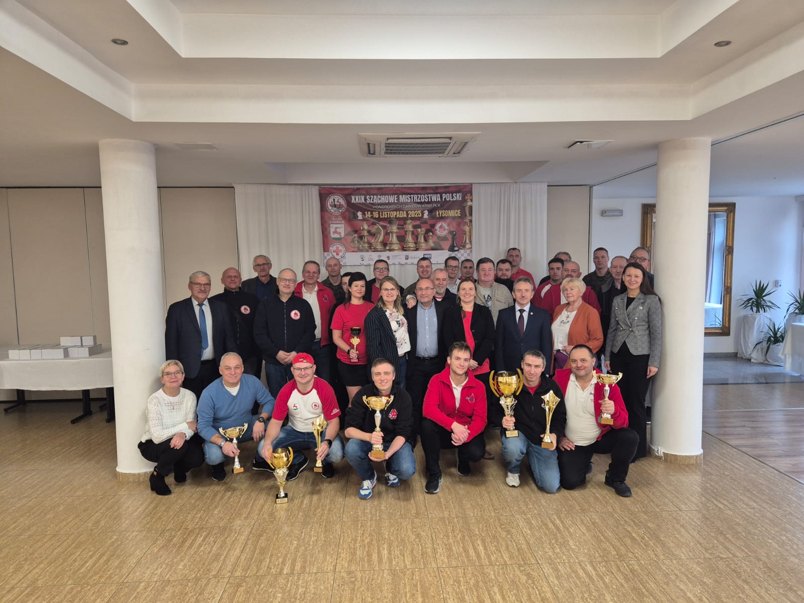 Relacja z XXIX Mistrzostw Polski Honorowych Dawców Krwi PCK w Szachach