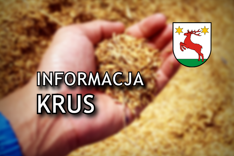 Informacja z KRUS